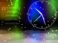 Winter Clock Screensaver screenshot